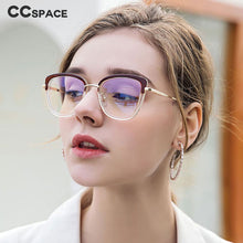 Load image into Gallery viewer, 46957 Anti Blue Light Optical Glasses Frames Cat Eye Men Women TR90 Computer Eyeglasses