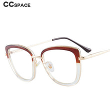 Load image into Gallery viewer, 46957 Anti Blue Light Optical Glasses Frames Cat Eye Men Women TR90 Computer Eyeglasses