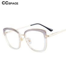 Load image into Gallery viewer, 46957 Anti Blue Light Optical Glasses Frames Cat Eye Men Women TR90 Computer Eyeglasses