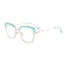 Load image into Gallery viewer, 46957 Anti Blue Light Optical Glasses Frames Cat Eye Men Women TR90 Computer Eyeglasses
