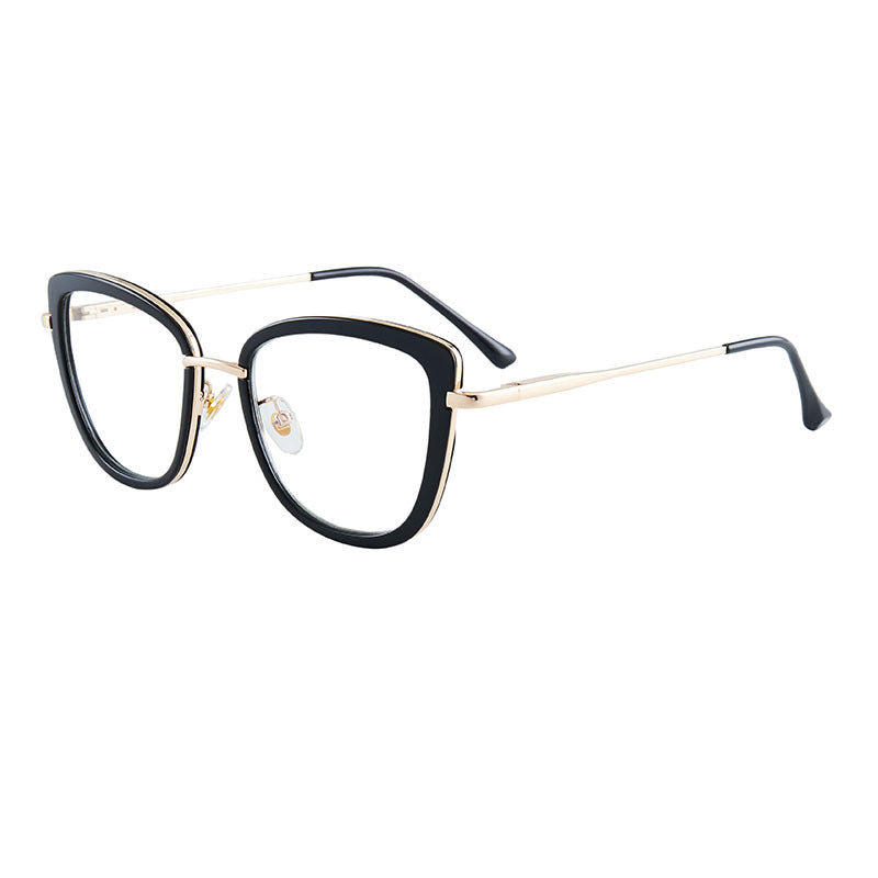46957 Anti Blue Light Optical Glasses Frames Cat Eye Men Women TR90 Computer Eyeglasses