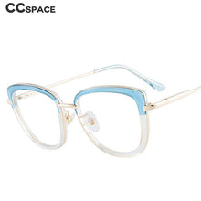 Load image into Gallery viewer, 46957 Anti Blue Light Optical Glasses Frames Cat Eye Men Women TR90 Computer Eyeglasses