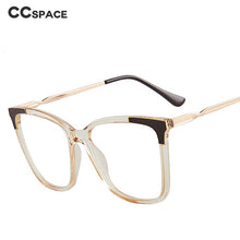 Load image into Gallery viewer, 46963 Plastic Titanium Cat Eye Anti Blue Light Optical Glasses Frames Women TR90 Computer Eyeglasses
