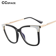 Load image into Gallery viewer, 46963 Plastic Titanium Cat Eye Anti Blue Light Optical Glasses Frames Women TR90 Computer Eyeglasses