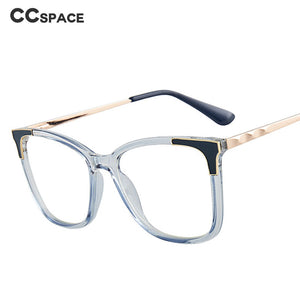 46964  Cat Eye Anti Blue Light Optical Glasses Frames Women TR90 Spring Leg Computer Eyeglasses