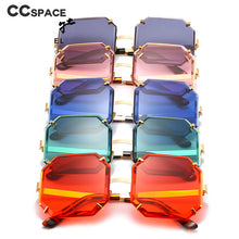 Load image into Gallery viewer, 47024 Square Thick Lens Sunglasses Men Women Shades UV400 Vintage Glasses