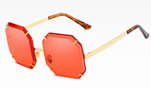 Load image into Gallery viewer, 47024 Square Thick Lens Sunglasses Men Women Shades UV400 Vintage Glasses