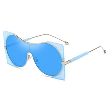 Load image into Gallery viewer, 47040 Oversized Square Sunglasses Women UV400 Vintage Glasses