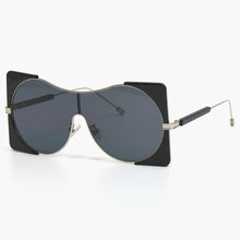 Load image into Gallery viewer, 47040 Oversized Square Sunglasses Women UV400 Vintage Glasses