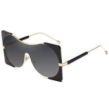 Load image into Gallery viewer, 47040 Oversized Square Sunglasses Women UV400 Vintage Glasses