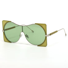 Load image into Gallery viewer, 47040 Oversized Square Sunglasses Women UV400 Vintage Glasses