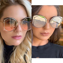 Load image into Gallery viewer, 47048 Women  Brand Sunglasses Shades Uv400 Vintage Glasses