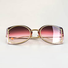 Load image into Gallery viewer, 47048 Women  Brand Sunglasses Shades Uv400 Vintage Glasses