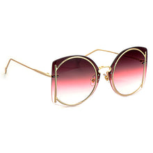 Load image into Gallery viewer, 47048 Women  Brand Sunglasses Shades Uv400 Vintage Glasses