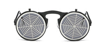 Load image into Gallery viewer, 47057 Steam Punk Filp Cover Retro Sunglasses Men Women Shades UV400 Vintage Glasses