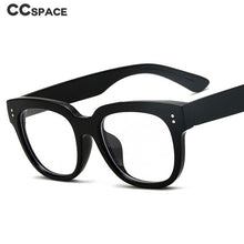 Load image into Gallery viewer, 47086 Rectangle Retro Rivet Glasses Frames Anti Blue Light Men Women Computer Eyeglasses