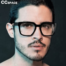 Carica l&#39;immagine nel visualizzatore di Gallery, 47105 Square Glasses Frames Men Women Rivet Optical sunglasses