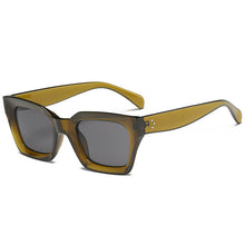 Load image into Gallery viewer, 47105 Square Glasses Frames Men Women Rivet Optical sunglasses