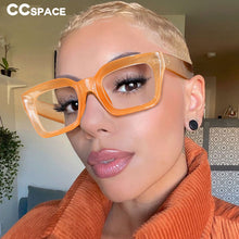 Load image into Gallery viewer, 47105 Square Glasses Frames Men Women Rivet Optical sunglasses