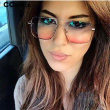 Load image into Gallery viewer, 47111 Square Simple Retro Sunglasses Men Women UV400 Glasses