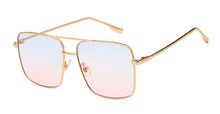 Load image into Gallery viewer, 47111 Square Simple Retro Sunglasses Men Women UV400 Glasses