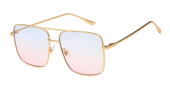 47111 Square Simple Retro Sunglasses Men Women UV400 Glasses