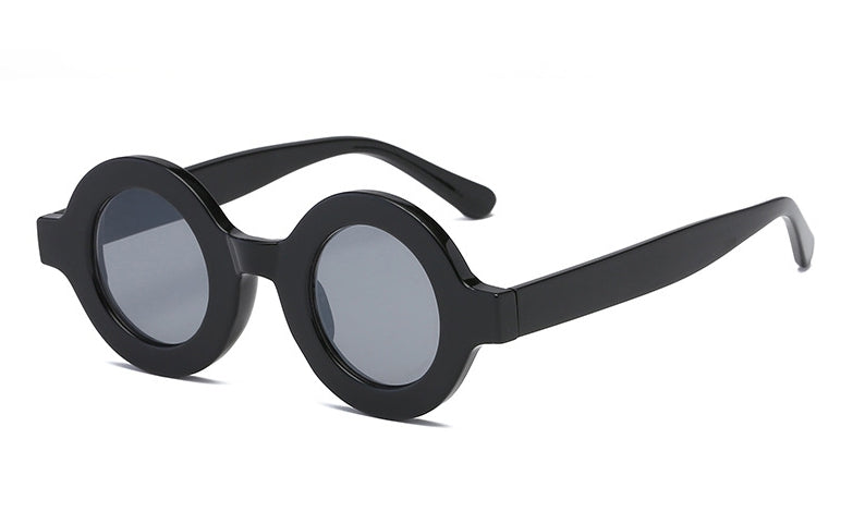 47130 Retro Punk Sunglasses Round Vintage Men Women Uv400 Glasses
