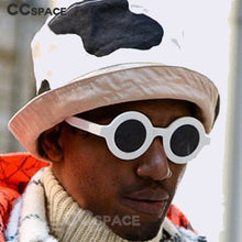 Load image into Gallery viewer, 47130 Retro Punk Sunglasses Round Vintage Men Women Uv400 Glasses