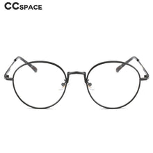 Load image into Gallery viewer, 47132 Retro Round Simple Glasses Frames Men Women Optical Computer Glasses