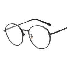 Load image into Gallery viewer, 47132 Retro Round Simple Glasses Frames Men Women Optical Computer Glasses