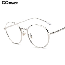Load image into Gallery viewer, 47132 Retro Round Simple Glasses Frames Men Women Optical Computer Glasses