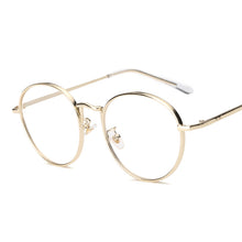 Load image into Gallery viewer, 47132 Retro Round Simple Glasses Frames Men Women Optical Computer Glasses