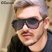 Load image into Gallery viewer, 47155 Oval Retro Big Frame Sunglasses Men Women Europe America Colorful Sunglasses UV400