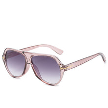 Load image into Gallery viewer, 47155 Oval Retro Big Frame Sunglasses Men Women Europe America Colorful Sunglasses UV400