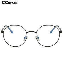 Load image into Gallery viewer, 47175 Retro Round Metal Glasses Frame Women Optician Cute Small Pig Computer Glasses