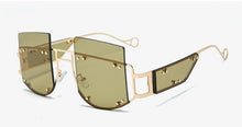 Load image into Gallery viewer, 47189 Rivet Personality Sunglasses Men Women UV400 Glasses