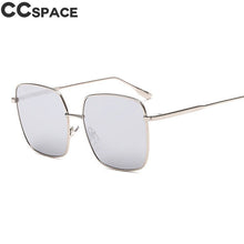 Load image into Gallery viewer, 47204  Square Sunglasses Men Women Shades Metal Frame CCSPACE Vintage Brand Glasses Designer Male Female Oculos