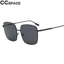 Load image into Gallery viewer, 47204  Square Sunglasses Men Women Shades Metal Frame CCSPACE Vintage Brand Glasses Designer Male Female Oculos
