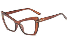 Load image into Gallery viewer, 47236 Rivet Cat Eye Glasses Frames Men Women Optical Computer Glasses