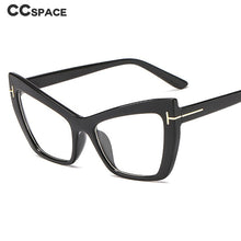 Load image into Gallery viewer, 47236 Rivet Cat Eye Glasses Frames Men Women Optical Computer Glasses