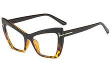 Load image into Gallery viewer, 47236 Rivet Cat Eye Glasses Frames Men Women Optical Computer Glasses