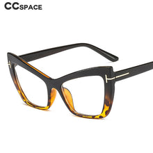 Load image into Gallery viewer, 47236 Rivet Cat Eye Glasses Frames Men Women Optical Computer Glasses