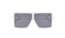 Load image into Gallery viewer, 47245 Oversized Square Sunglasses Men Women Shades UV400 Vintage Glasses