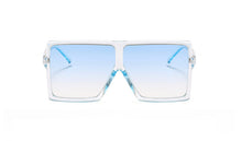 Load image into Gallery viewer, 47245 Oversized Square Sunglasses Men Women Shades UV400 Vintage Glasses
