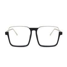 Load image into Gallery viewer, 47308 Square Half Frame Oversized Anti Blue Light Glasses Frame Men Women UV400 Eyeglasses