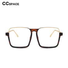 Load image into Gallery viewer, 47308 Square Half Frame Oversized Anti Blue Light Glasses Frame Men Women UV400 Eyeglasses