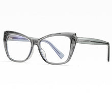 Load image into Gallery viewer, 47315 Cat Eye Plastic titanium Anti Blue Glasses Frames Men Women Optical Computer Glasses UV400