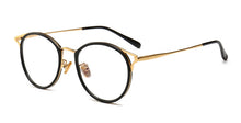 Load image into Gallery viewer, 47321 Plastic Titanium Glasses Frames Cat Eye Round Ultralight Men Women Optical Computer Glasses