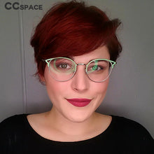 Load image into Gallery viewer, 47322 Anti-blue Light Cat Eye Ultralight Glasses Frames Men Women Optical Computer Glasses