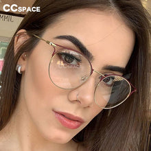 Load image into Gallery viewer, 47322 Anti-blue Light Cat Eye Ultralight Glasses Frames Men Women Optical Computer Glasses